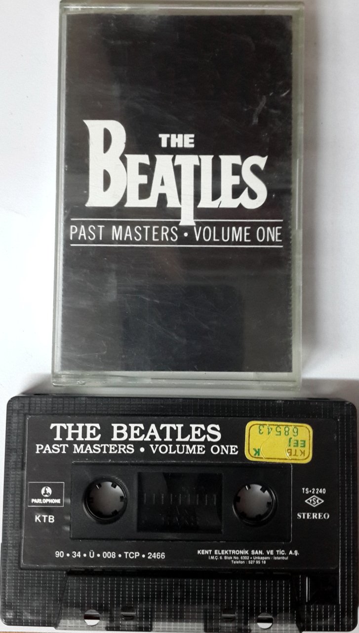 BEATLES - PAST MASTERS VOLUME ONE (1990) KENT CASSETTE MADE IN TURKEY ''USED''