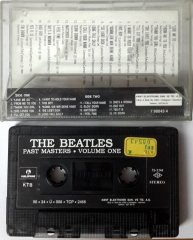BEATLES - PAST MASTERS VOLUME ONE (1990) KENT CASSETTE MADE IN TURKEY ''USED''