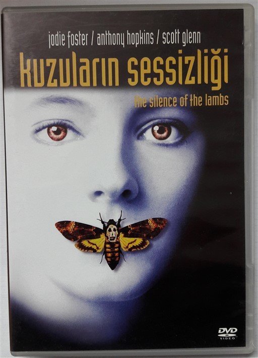 KUZULARIN SESSİZLİĞİ - The SILENCE OF THE LAMBS - JODIE FOSTER - ANTHONY HOPKINS - DVD 2.EL