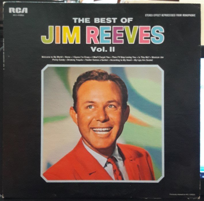 JIM REEVES - THE BEST OF VOL. II (1966) - PLAK 2.EL