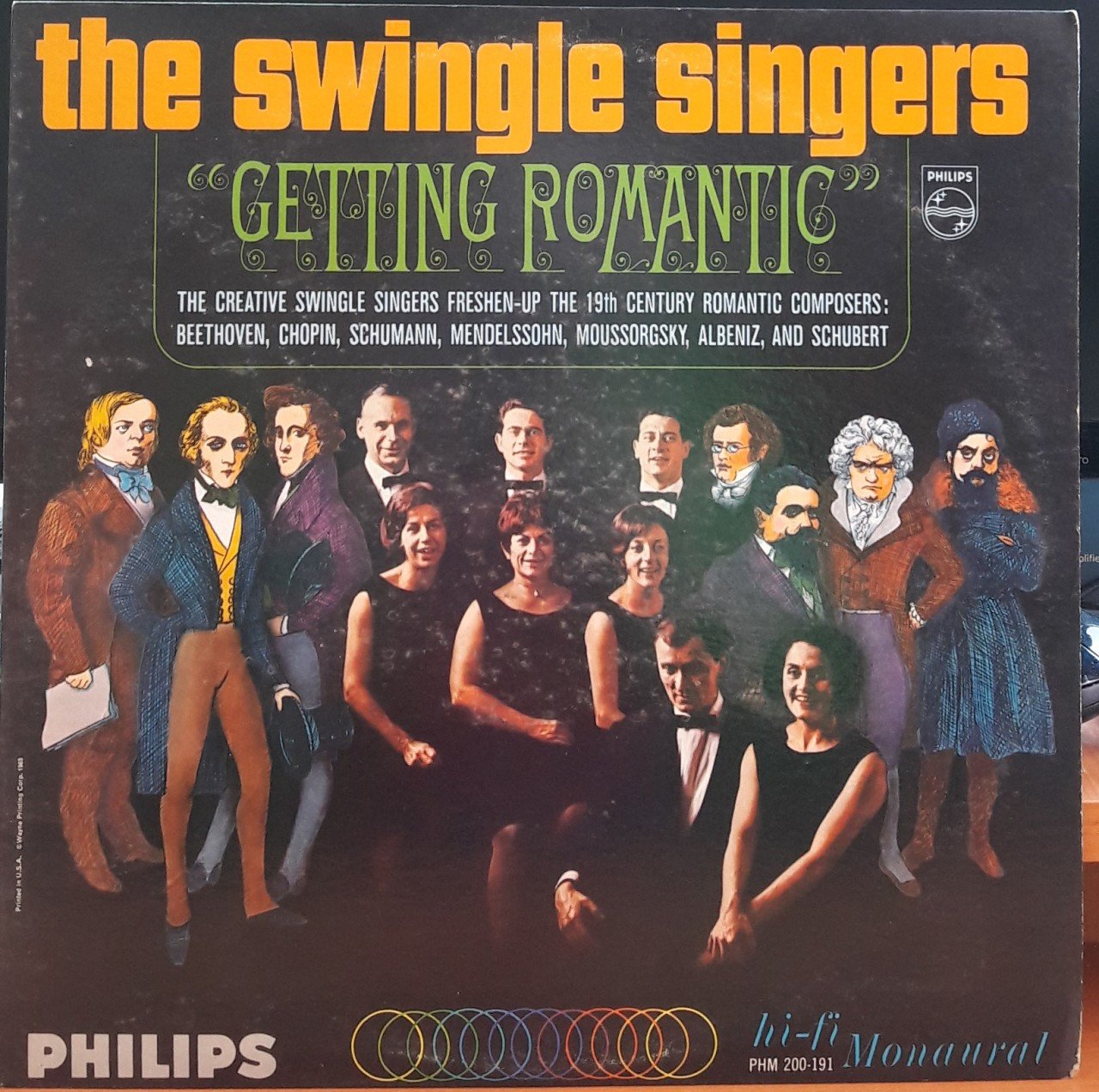 THE SWINGLE SINGERS - GETTING ROMANTIC - PLAK 2.EL