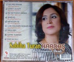 SABİHA TURAN - KARDAŞ / BU DÜNYANIN DERDİ - CD SIFIR
