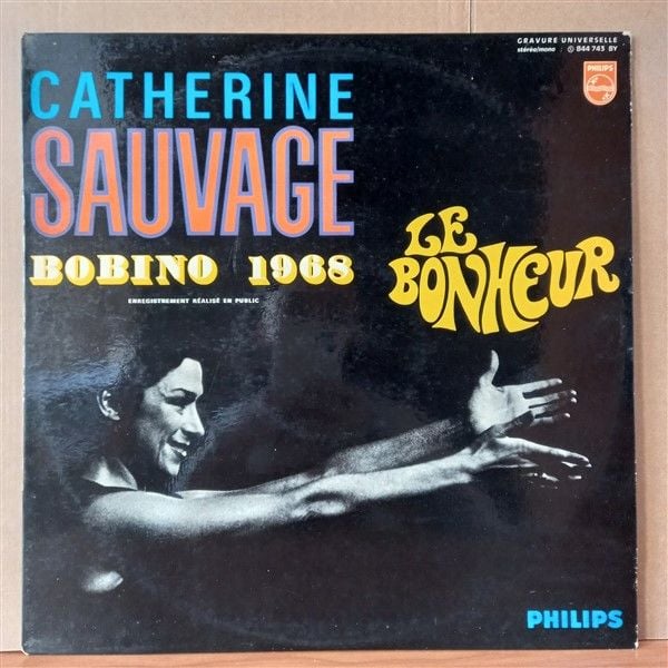 CATHERINE SAUVAGE – LE BONHEUR (1968) - LP 2.EL PLAK