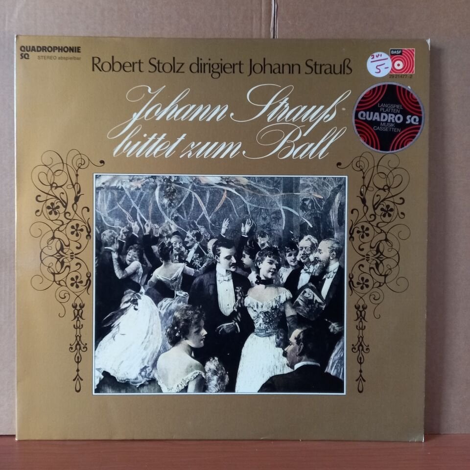 JOHANN STRAUSS BITTET ZUM BALL / ROBERT STOLZ (1973) - 2LP 2.EL PLAK