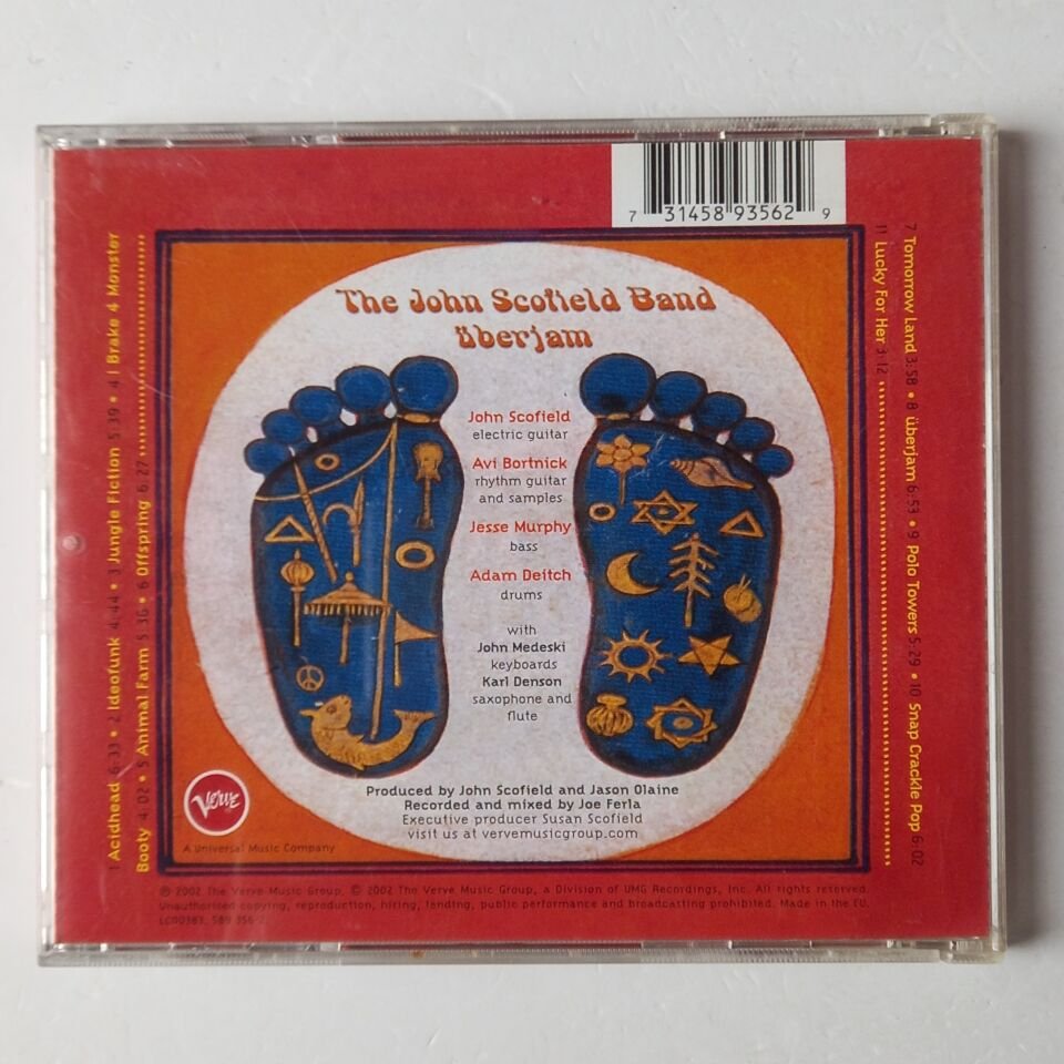 THE JOHN SCOFIELD BAND – ÜBERJAM (2002) - CD 2.EL