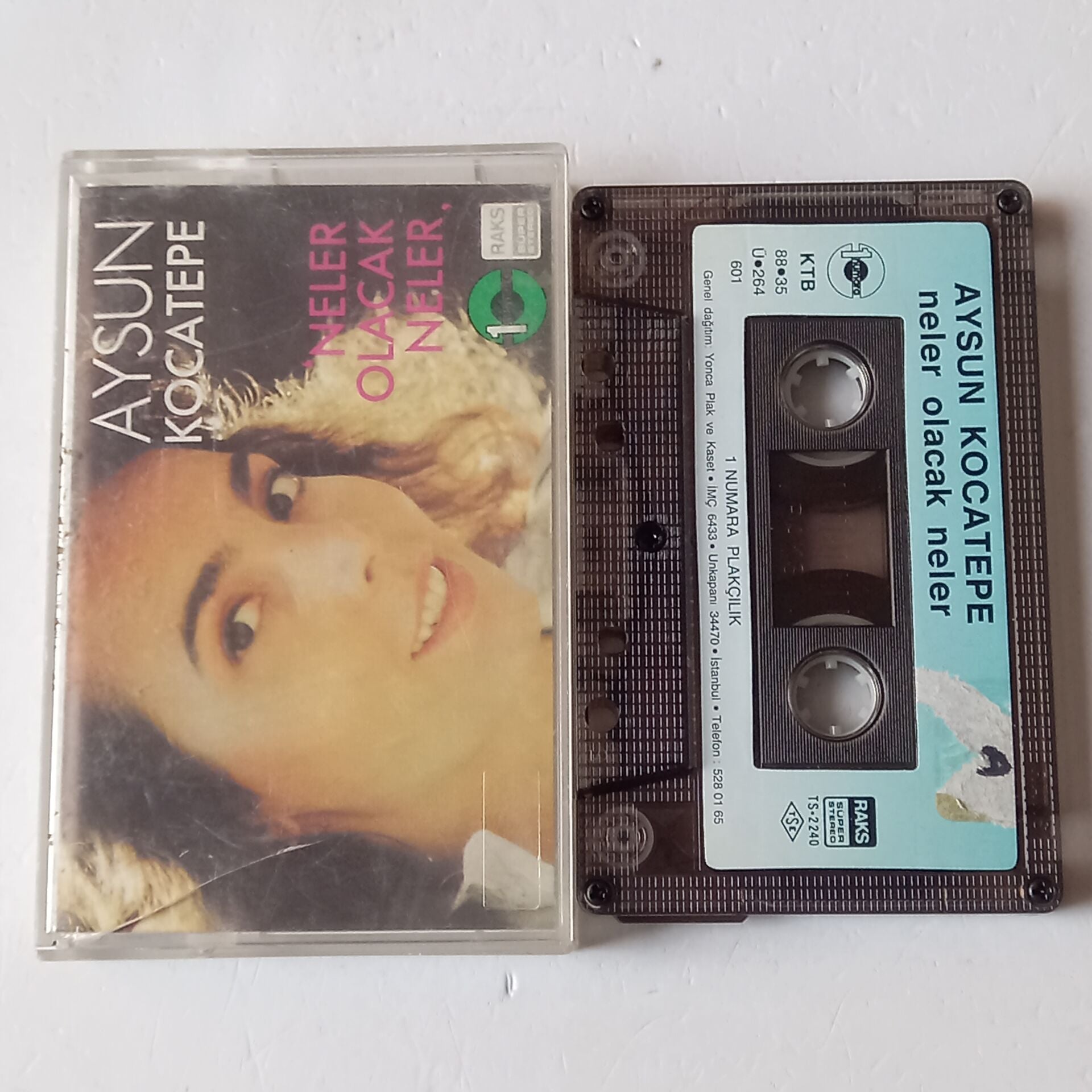 AYSUN KOCATEPE - NELER OLACAK NELER (1988) - KASET 2.EL