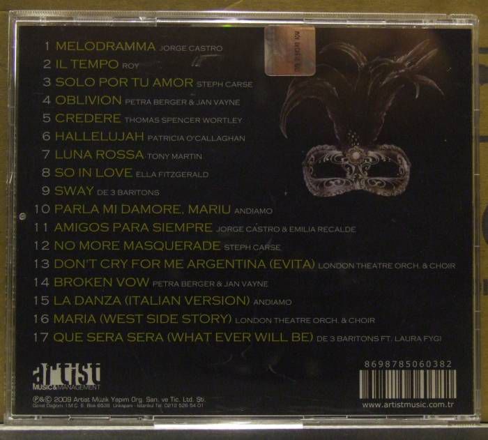 BEST POP OPERA 2010 KARIŞIK CD 2.EL