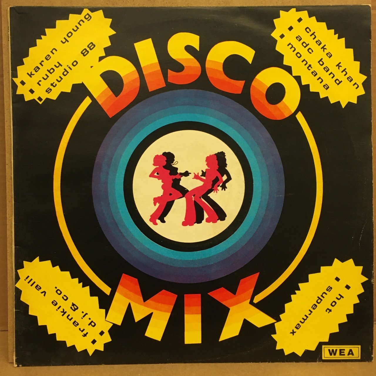 DISCO MIX 2.EL PLAK CHAKA KHAN FRANKIE VALLI MONTANA SUPERMAX KAREN YOUNG