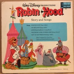ROBIN HOOD STORY AND SONGS WALT DISNEY 2.EL PLAK