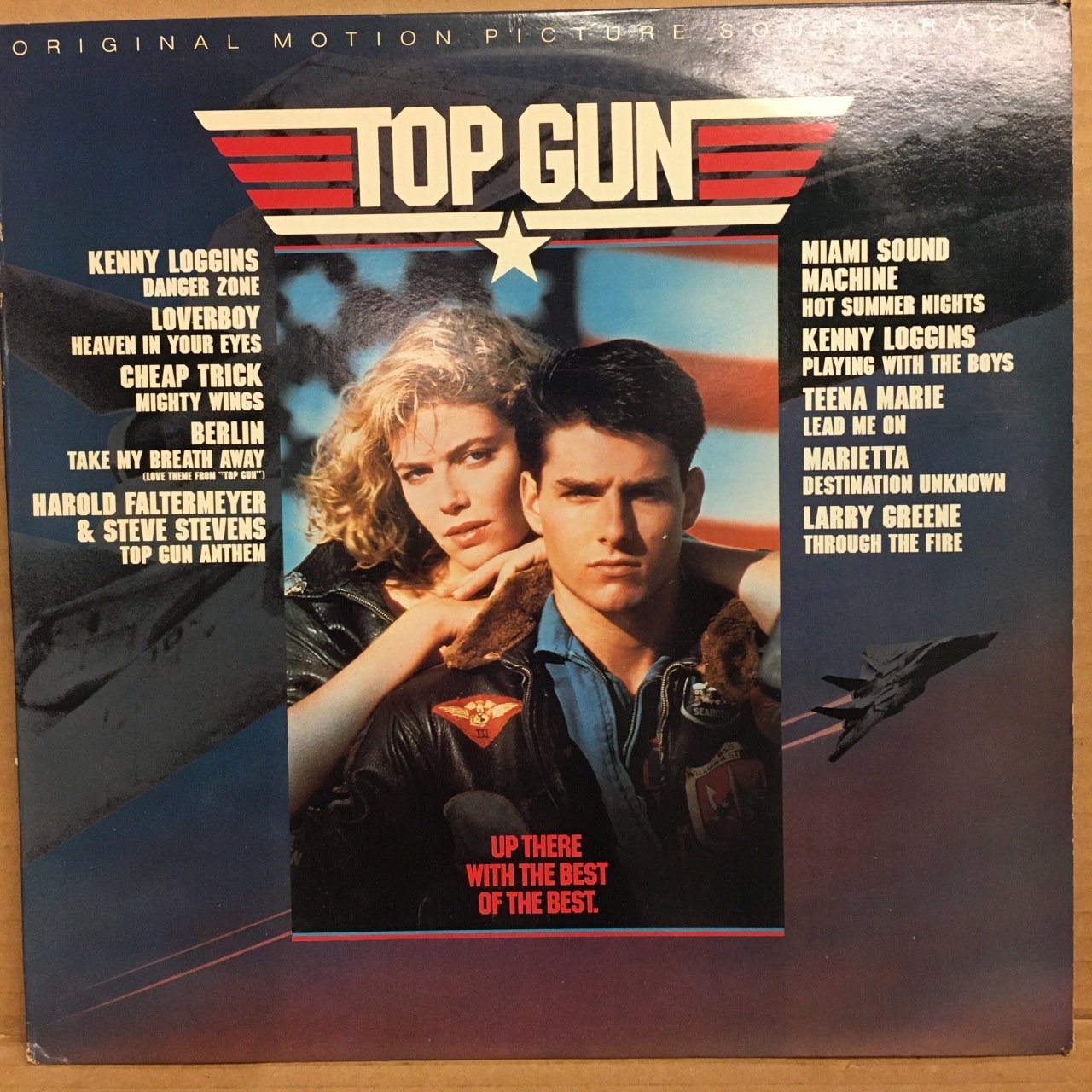 TOP GUN - SOUNDTRACK (1986) - PLAK 2.EL