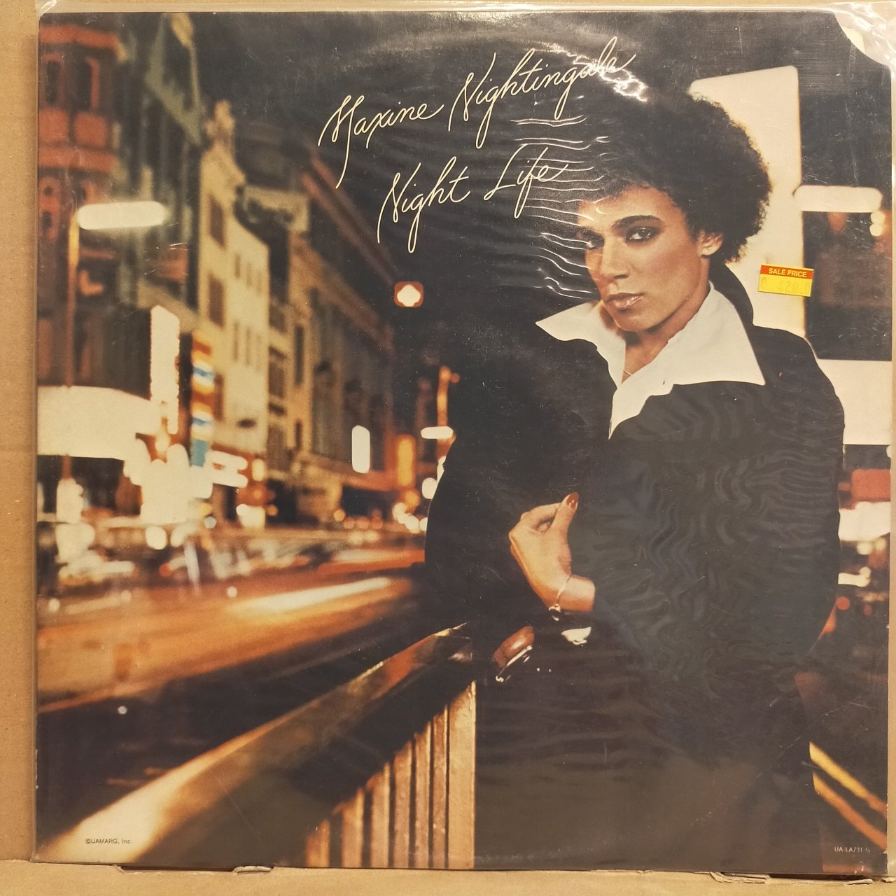MAXINE NIGHTINGALE - NIGHT LIFE (1977) - LP SOUL FUNK DISCO 2.EL PLAK