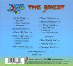 YES - THE QUEST (2021) LIMITED EDITION DIGIPAK - 2 CD SIFIR