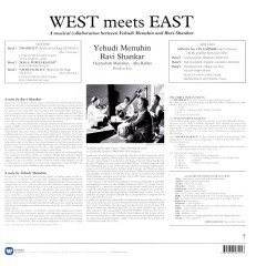 YEHUDI MENUHIN & RAVI SHANKAR - WEST MEETS EAST (1967) LP 2016 EDT SIFIR