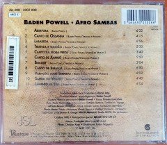 BADEN POWELL - AFRO SAMBAS (1990) CD SIFIR