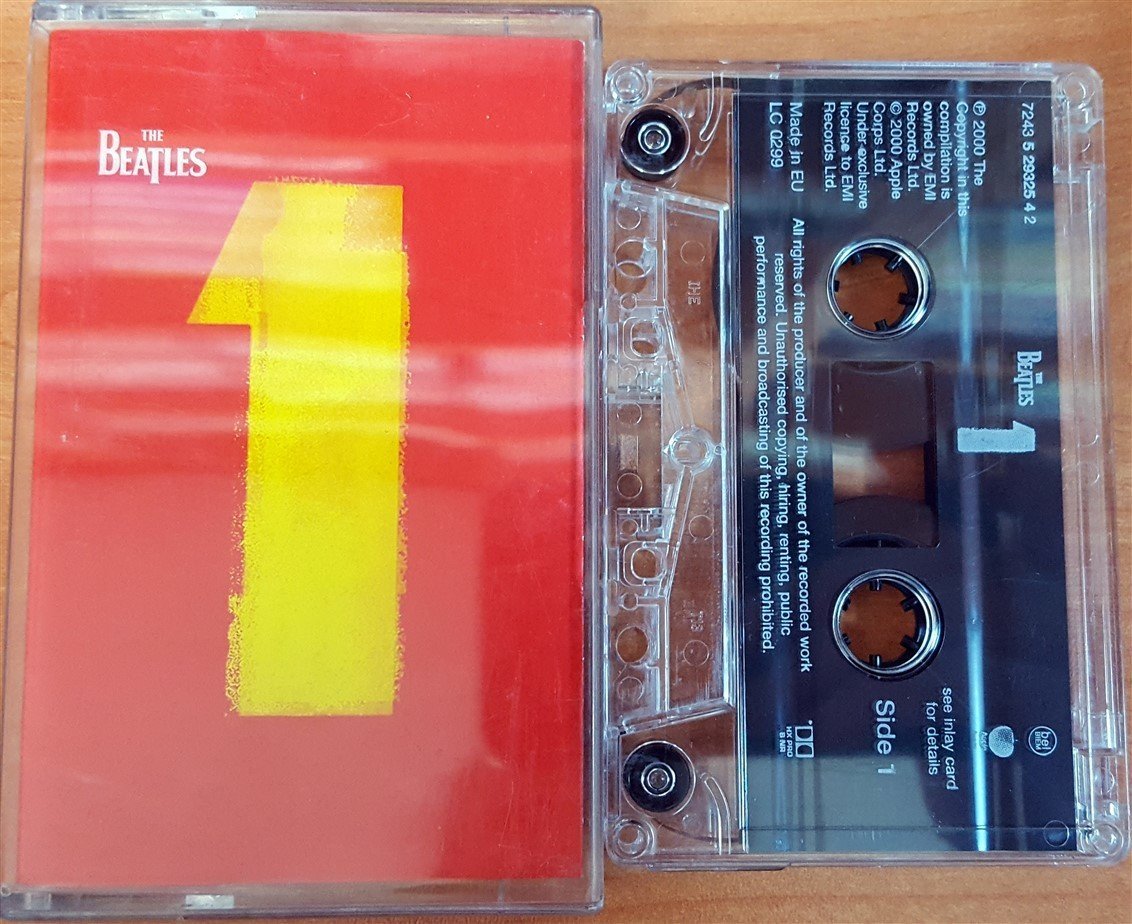 THE BEATLES - 1 (2000) MADE IN EU KASET 2.EL