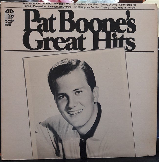 PAT BOONE - GREAT HITS (1978) - PLAK 2.EL