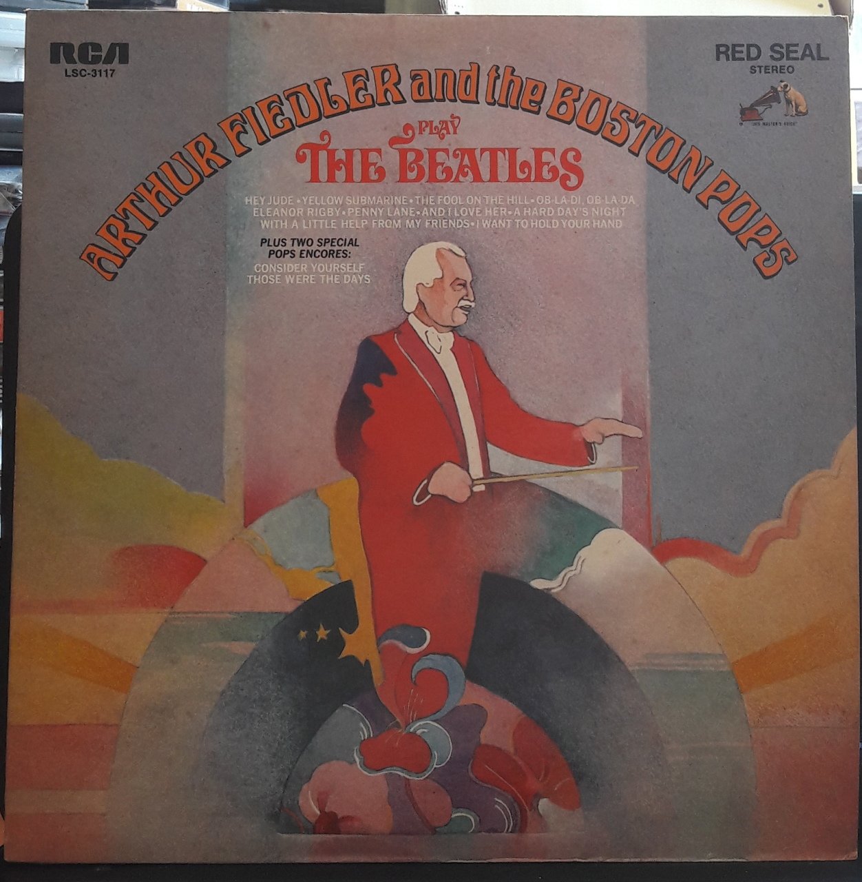 ARTHUR FIEDLER BOSTON POPS PLAY THE BEATLES (1969) - PLAK 2.EL
