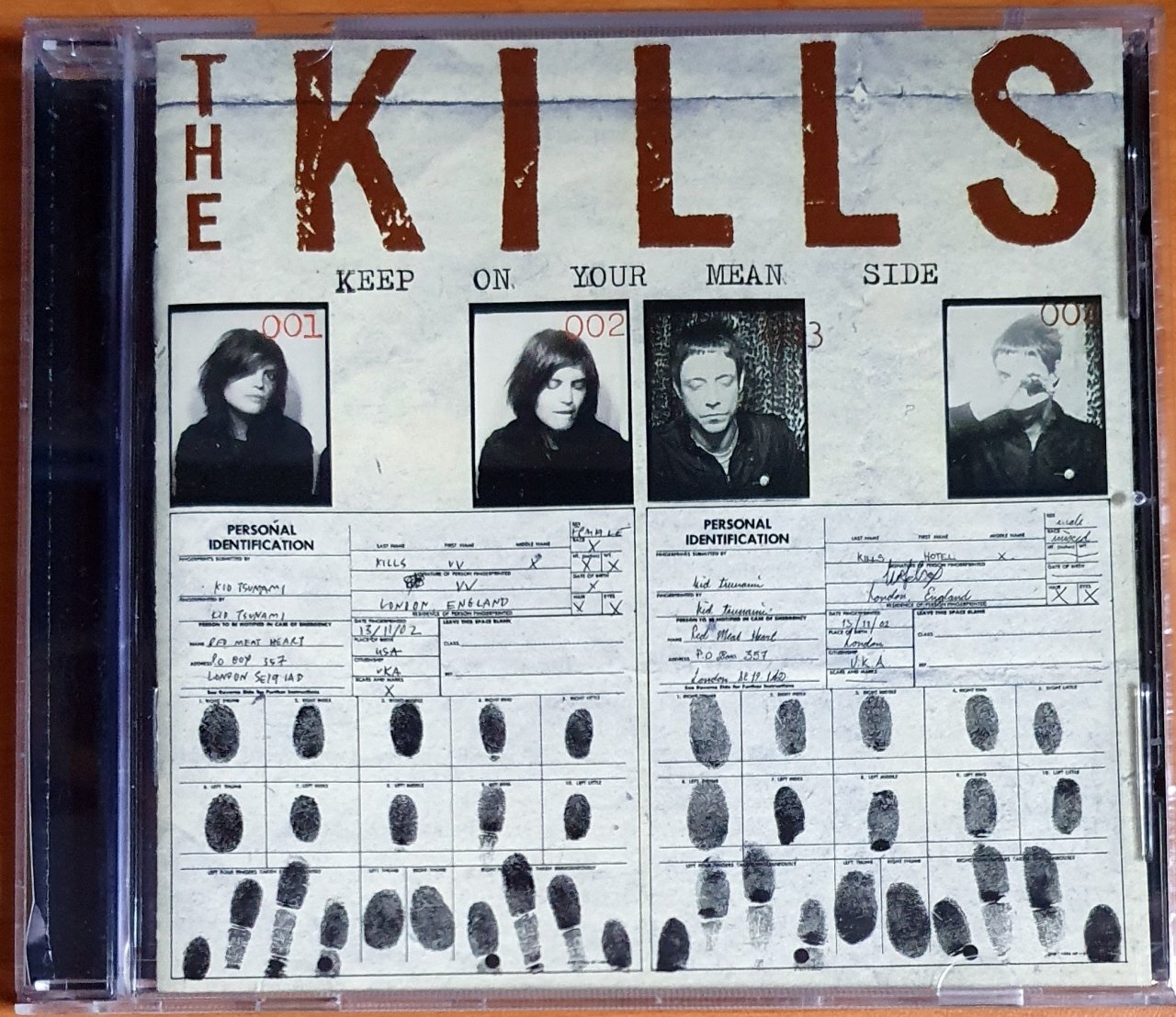 THE KILLS - KEEP ON YOUR MEAN SIDE (2003) - CD ROUGH TRADE 2.EL