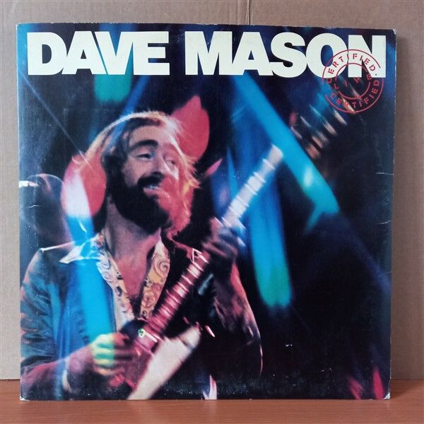 DAVE MASON – CERTIFIED LIVE (1976) - 2LP 2.EL PLAK