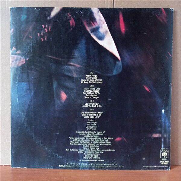DAVE MASON – CERTIFIED LIVE (1976) - 2LP 2.EL PLAK