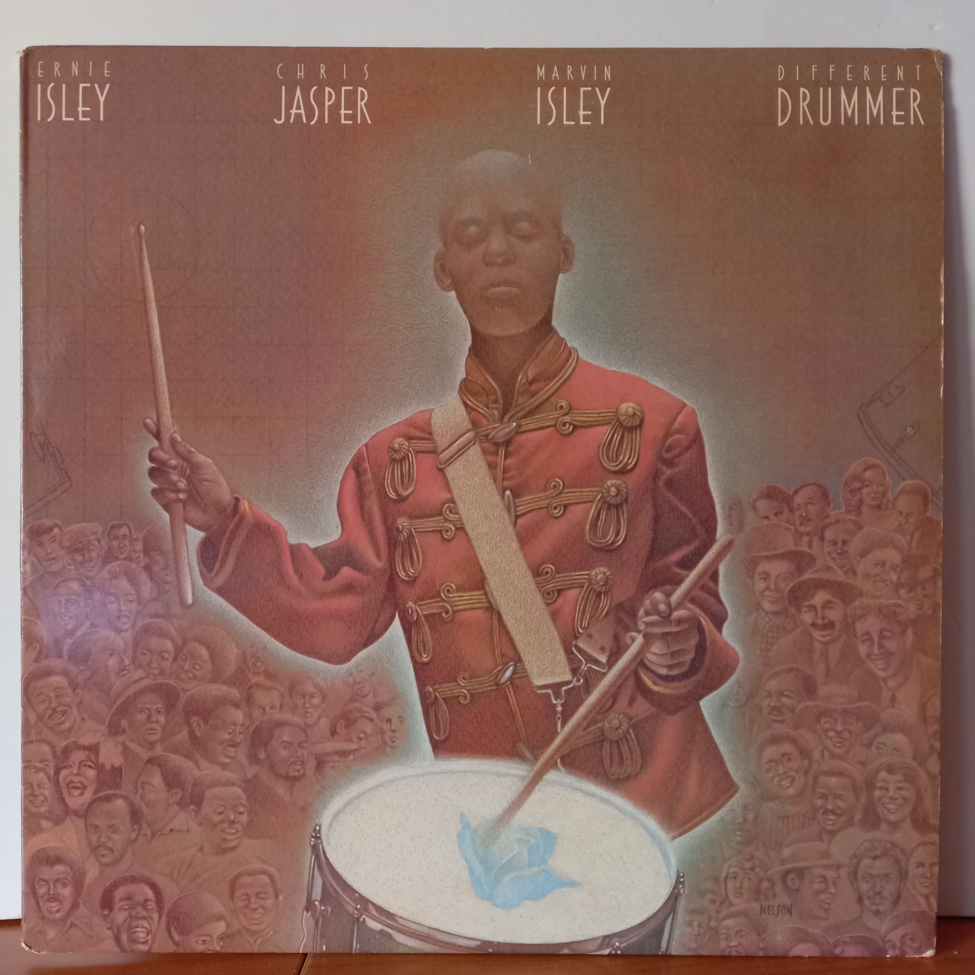ISLEY JASPER ISLEY – DIFFERENT DRUMMER (1987) - LP 2.EL PLAK