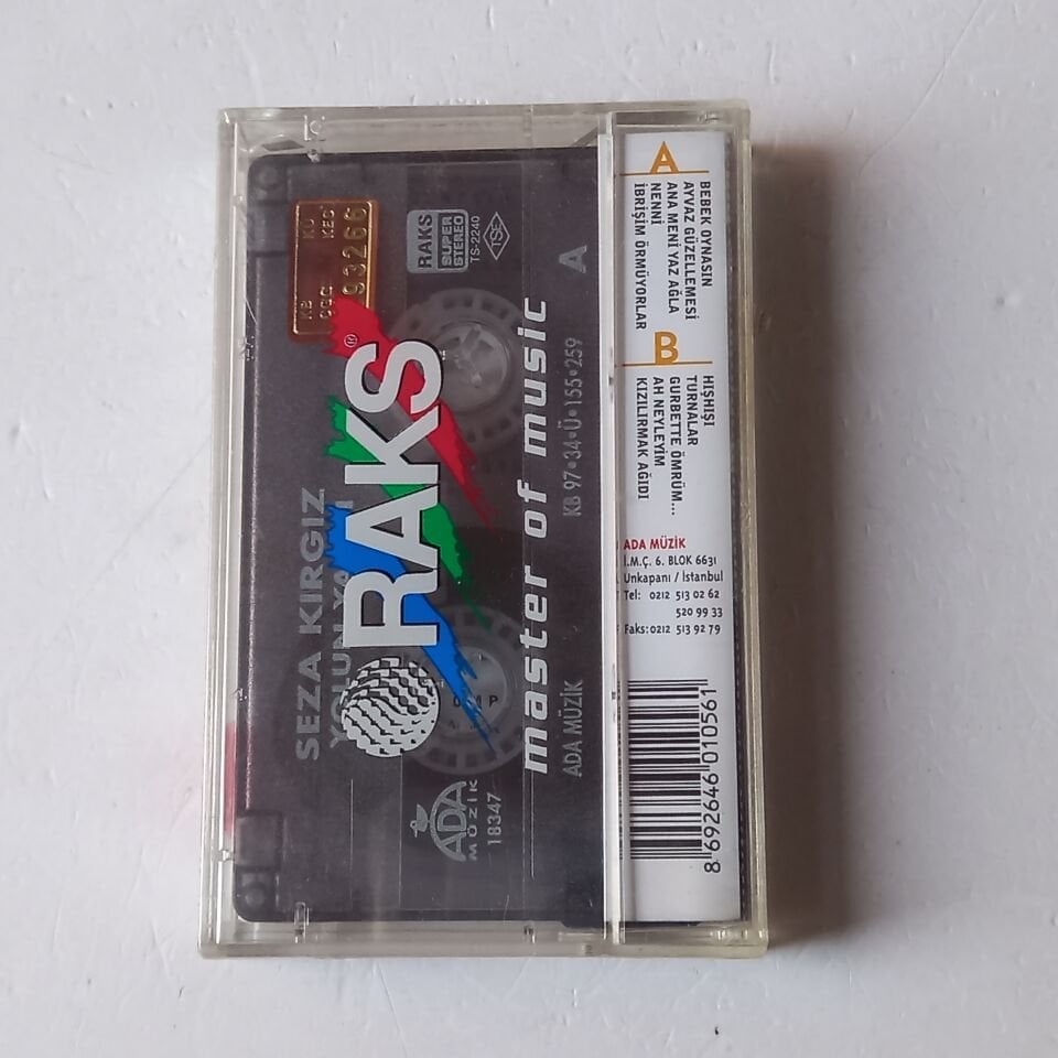 SEZA KIRGIZ - YOLUN YARISI (1997) - KASET SIFIR