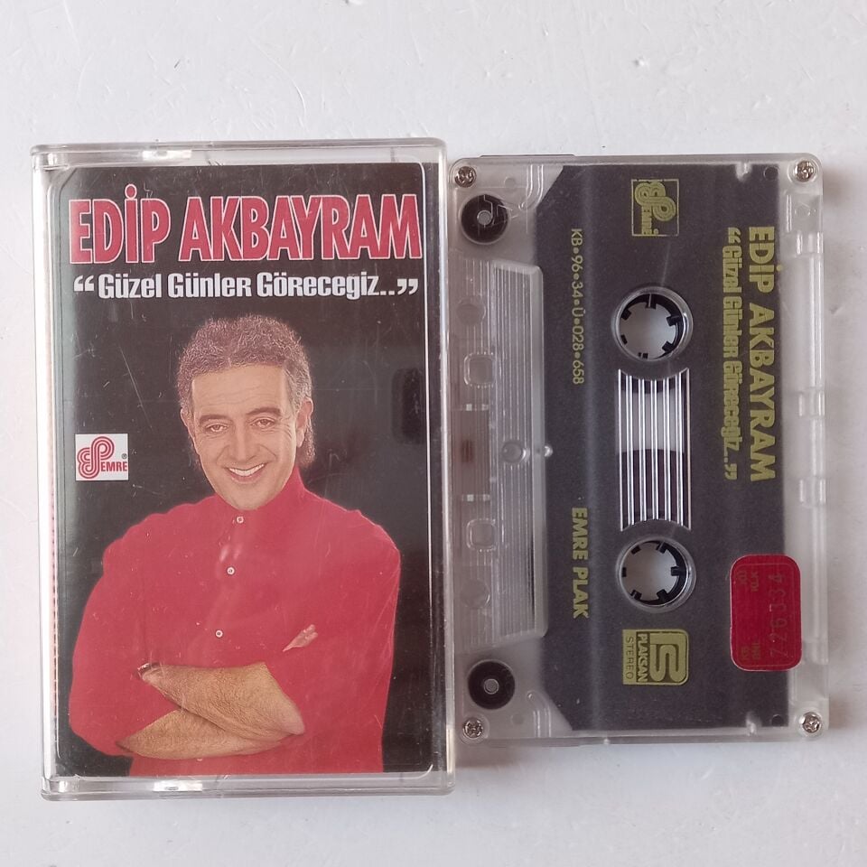 EDİP AKBAYRAM - GÜZEL GÜNLER GÖRECEĞİZ (1996) - KASET 2.EL