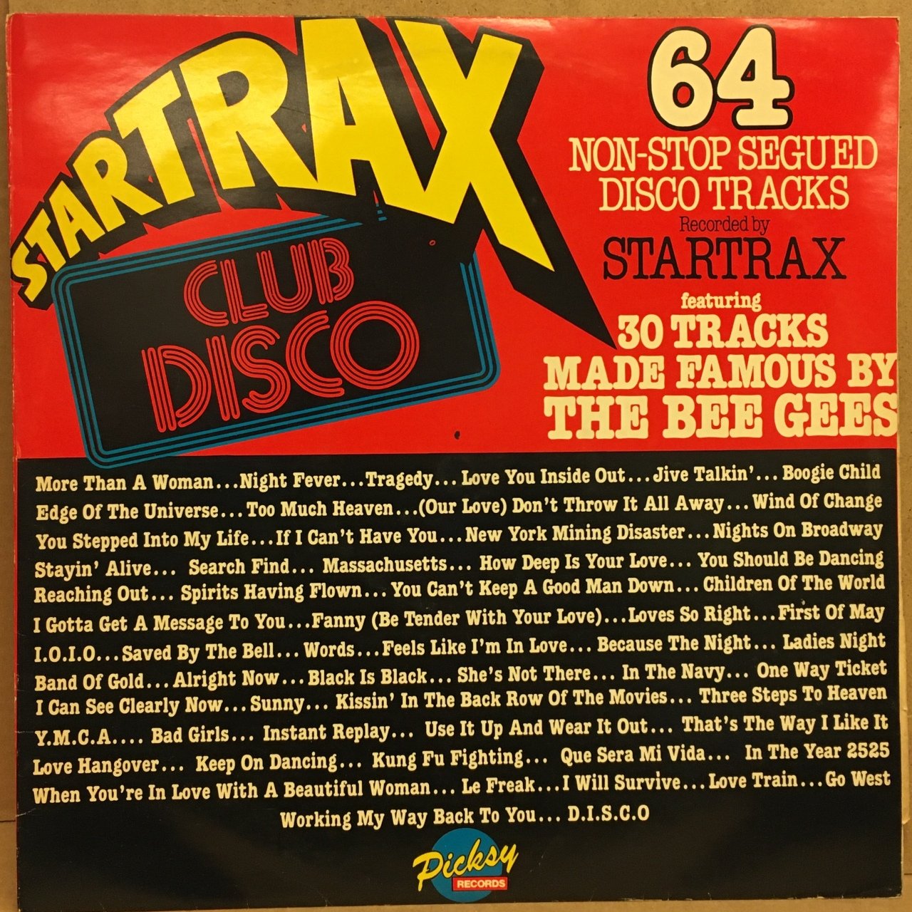 STARTRAX 64 NONSTOP SEGUED DISCO TRACKS 2.EL PLAK
