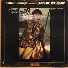 ESTHER PHILLIPS WITH JOE BECK - FOR ALL WE KNOW (1975) - PLAK 2.EL