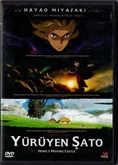 YÜRÜYEN ŞATO - HOWL'S MOVING CASTLE - HAYAO MIYAZAKI - ANİME - DVD 2.EL