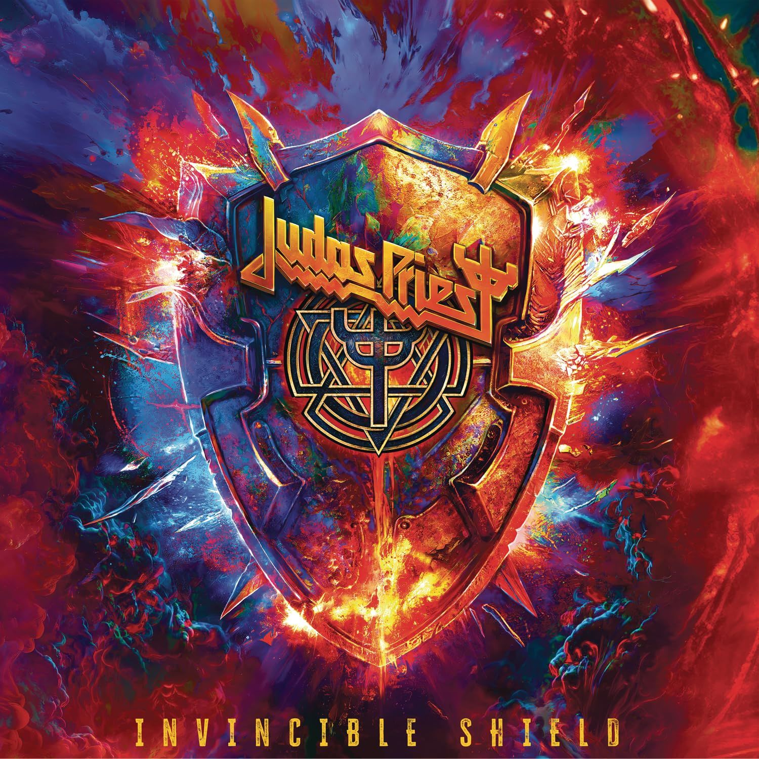 JUDAS PRIEST - INVINCIBLE SHIELD (2024) - 2LP BLACK VINYL SIFIR PLAK
