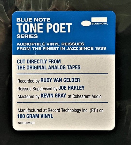 FREDDIE HUBBARD - BLUE SPIRITS (1967) - 2LP BLUE NOTE TONE POET SERIES 180GR 2023 EDITION SIFIR PLAK