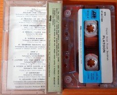 PLATOON - SOUNDTRACK THE DOORS JEDDERSON AIRPLANE ARETHA FRANKLIN (1987) MMY CASSETTE MADE IN TURKEY ''USED'' PAPER LABEL