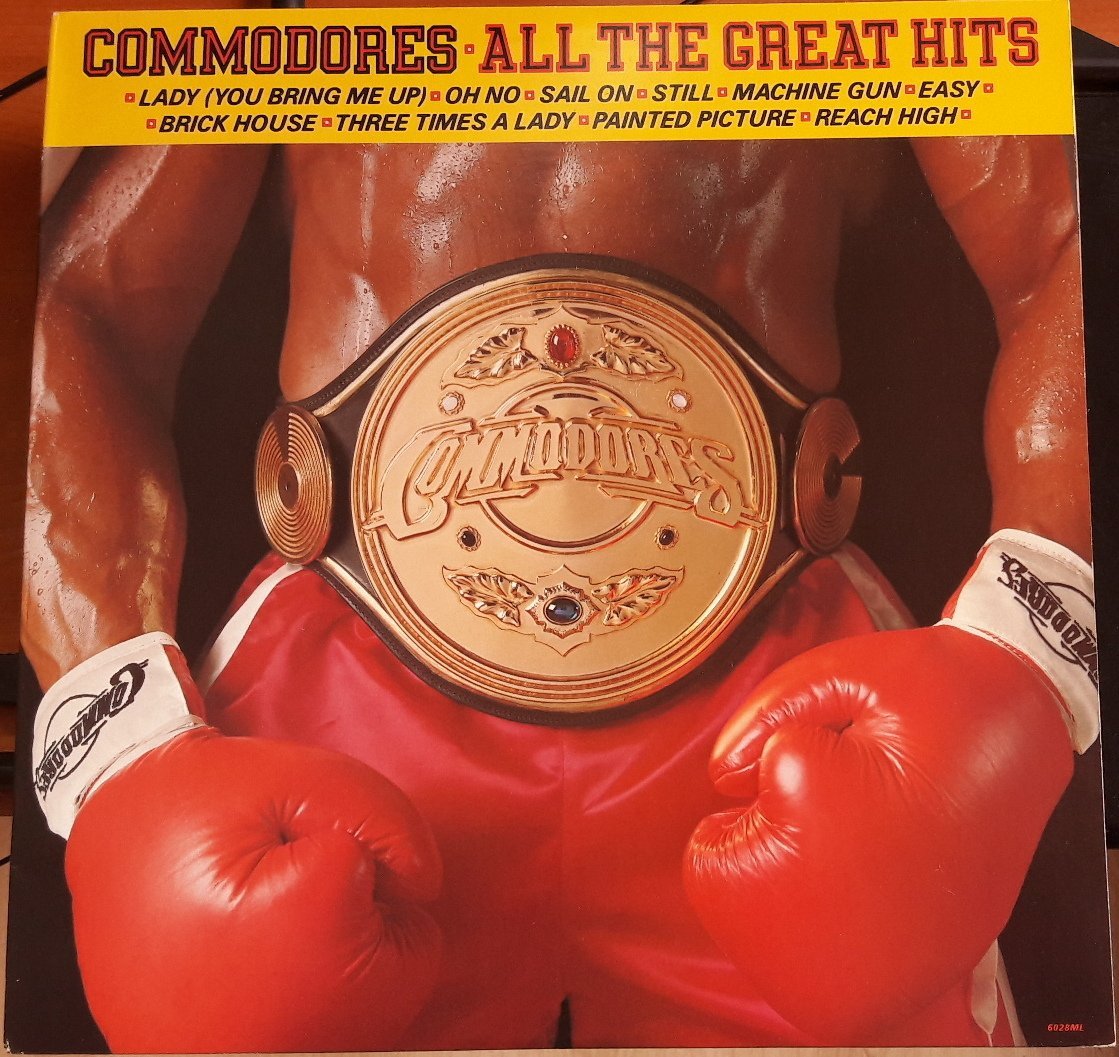 COMMODORES - ALL THE GREAT HITS (1982) - PLAK 2.EL