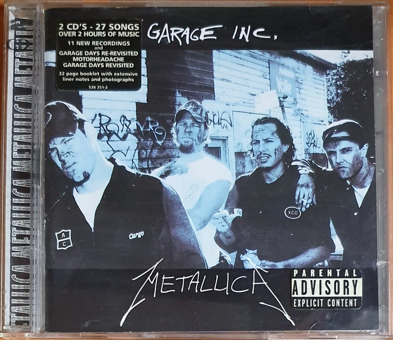 METALLICA - GARAGE INC. (1998) - 2CD 2.EL