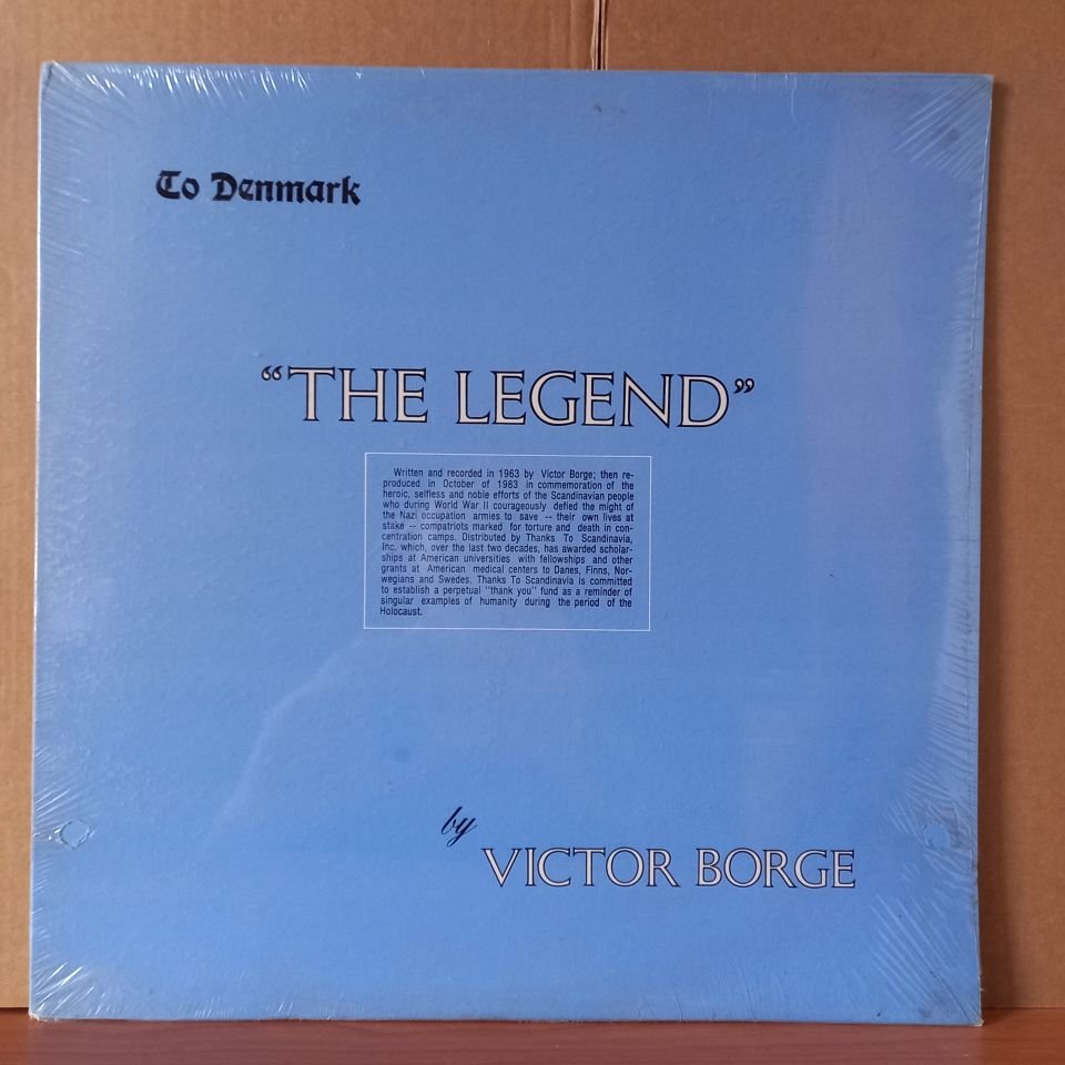 VICTOR BORGE: THE LEGEND - LP DÖNEM BASKISI SIFIR PLAK