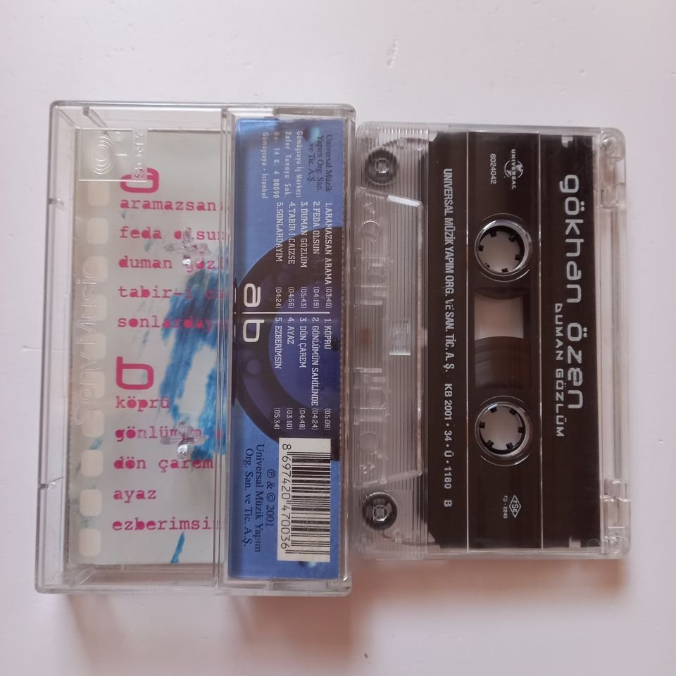 GÖKHAN ÖZEN - DUMAN GÖZLÜM (2001) - KASET 2.EL