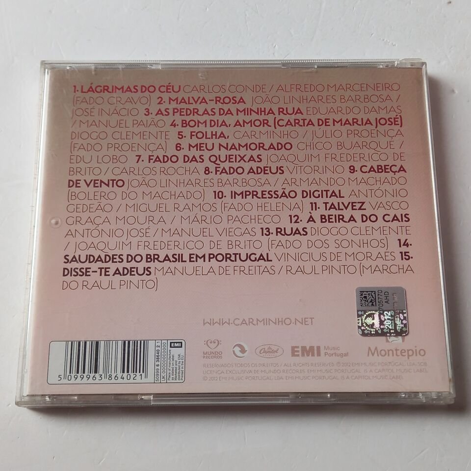 CARMINHO – ALMA (2012) - CD 2.EL