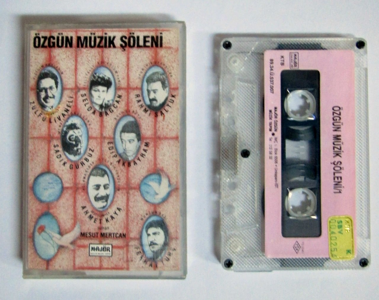 ÖZGÜN MÜZİK ŞÖLENİ 1- AHMET KAYA KASET 2.EL