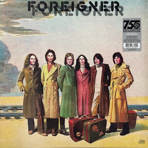 FOREIGNER - FOREIGNER (1975) - LP 2023 CLEAR COLOUTRED EDITION SIFIR PLAK