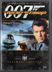 007 JAMES BOND THE WORLD IS NOT ENOUGH - DÜNYA YETMEZ - PIERCE BROSNAN - DVD 2.EL