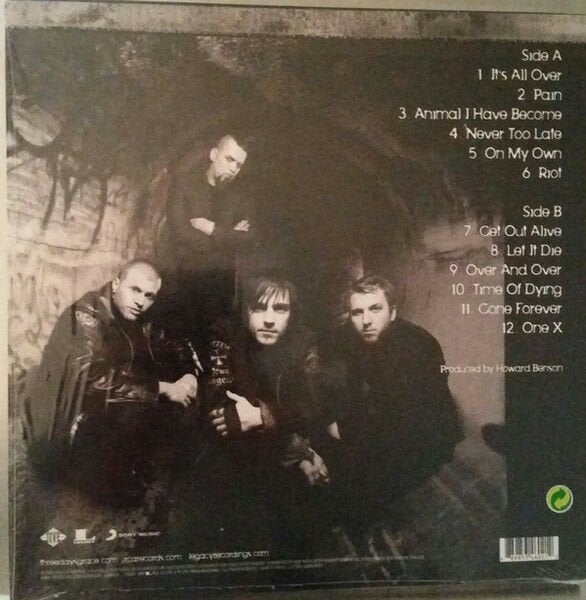 THREE DAYS GRACE - ONE-X (2006) - LP 2016 REISSUE SIFIR PLAK