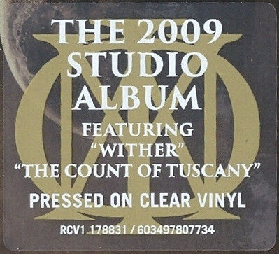 DREAM THEATER - BLACK CLOUDS & SILVER LININGS (2009) - 2xLP 2026 CLEAR COLOURED EDITION SIFIR PLAK