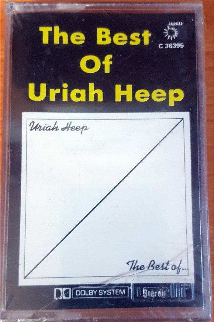 URIAH HEEP - THE BEST OF (1988) ALFA CASSETTE MADE IN TURKEY ''NEW'' PAPER LABEL