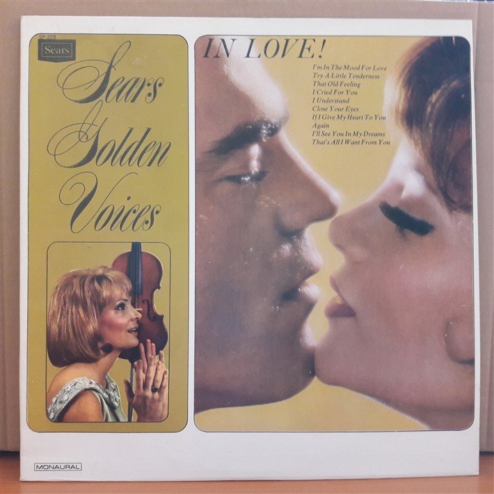 SEARS GOLDEN VOICES IN LOVE! - LP 2.EL PLAK