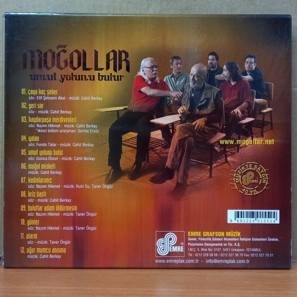 MOĞOLLAR – UMUT YOLUNU BULUR (2009) - CD 2.EL