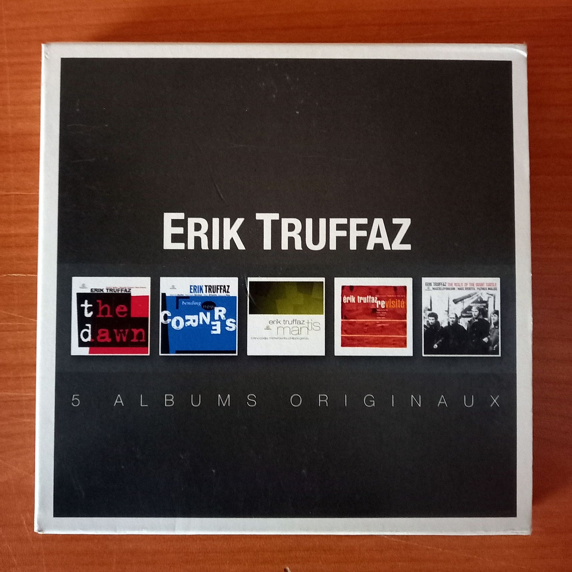ERIK TRUFFAZ – 5 ALBUMS ORIGINAUX / THE DAWN, BENDING NEW CORNERS, MANTIS, REVISITE, THE WALK OF THE GIANT TURTLE (2014) - 5CD 2.EL