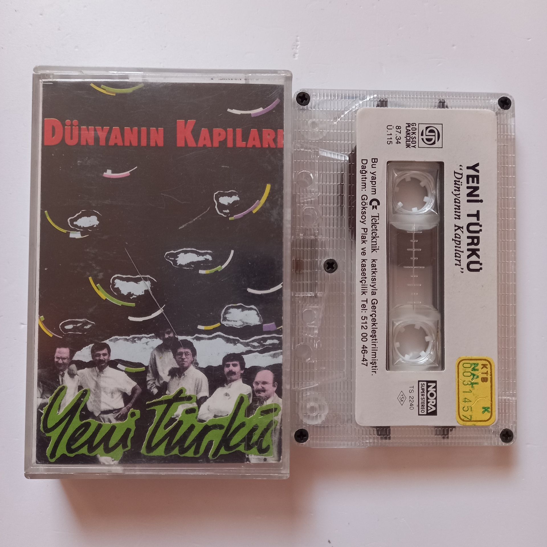 YENİ TÜRKÜ - DÜNYANIN KAPILARI (1987) - KASET 2.EL