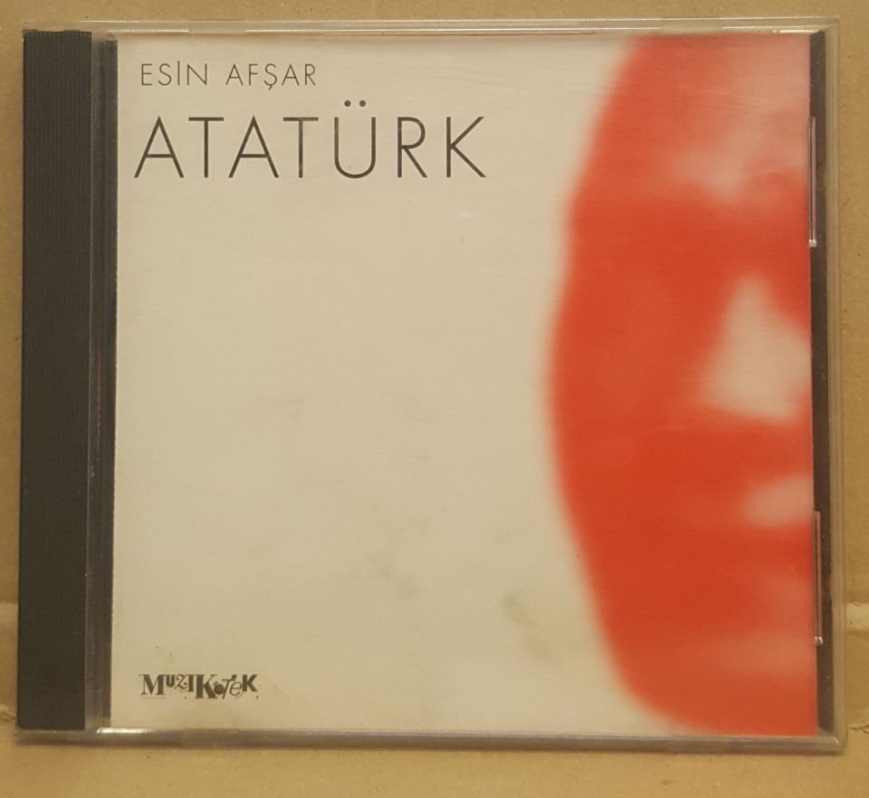 ESİN AFŞAR - ATATÜRK - CD İMZALI 1997 MÜZİKOTEK 2.EL