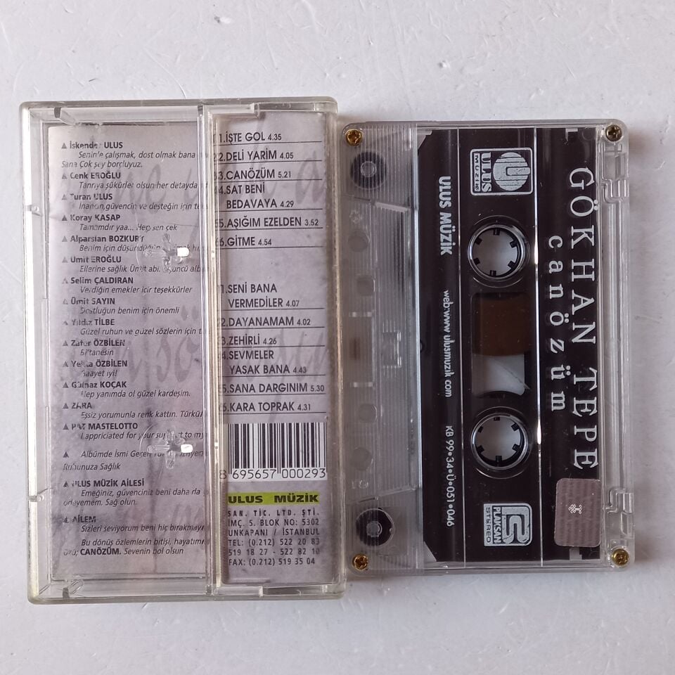 GÖKHAN TEPE - CANÖZÜM (1999) - KASET 2.EL